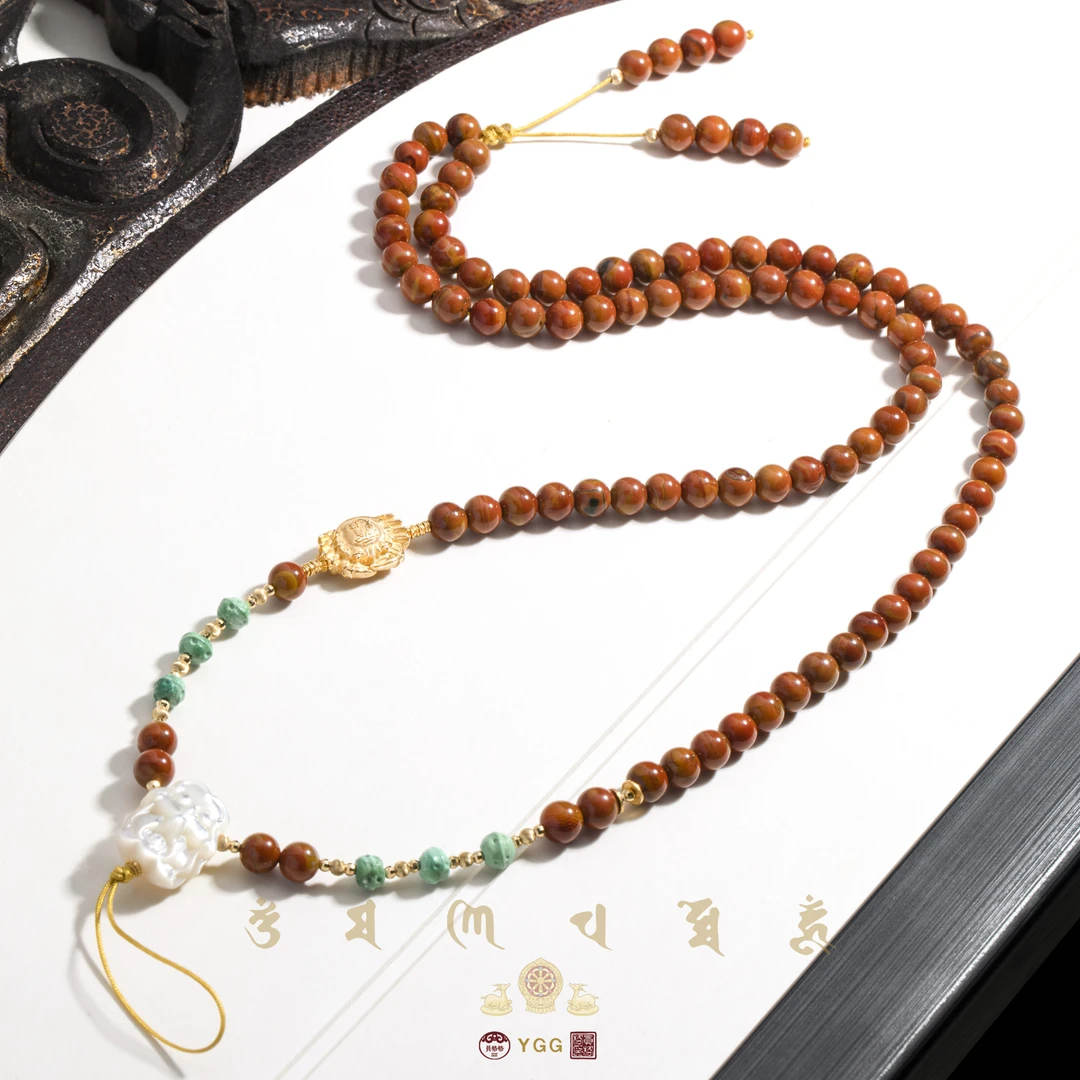 FNSTT01/TAITAI金天机蟹/战国红玛瑙多功能项链