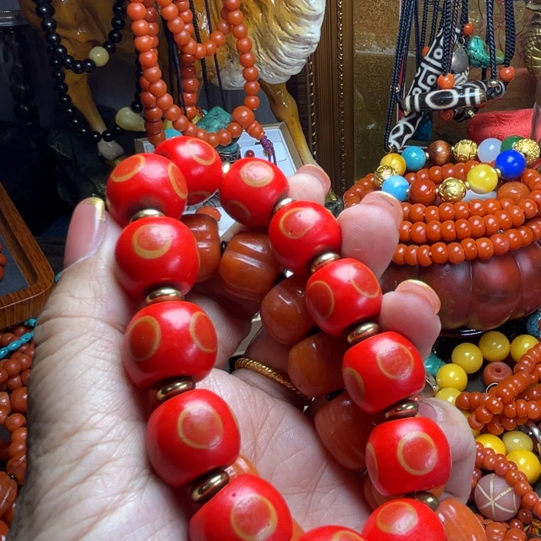 杰***杰颈饰琉璃大漂亮一条