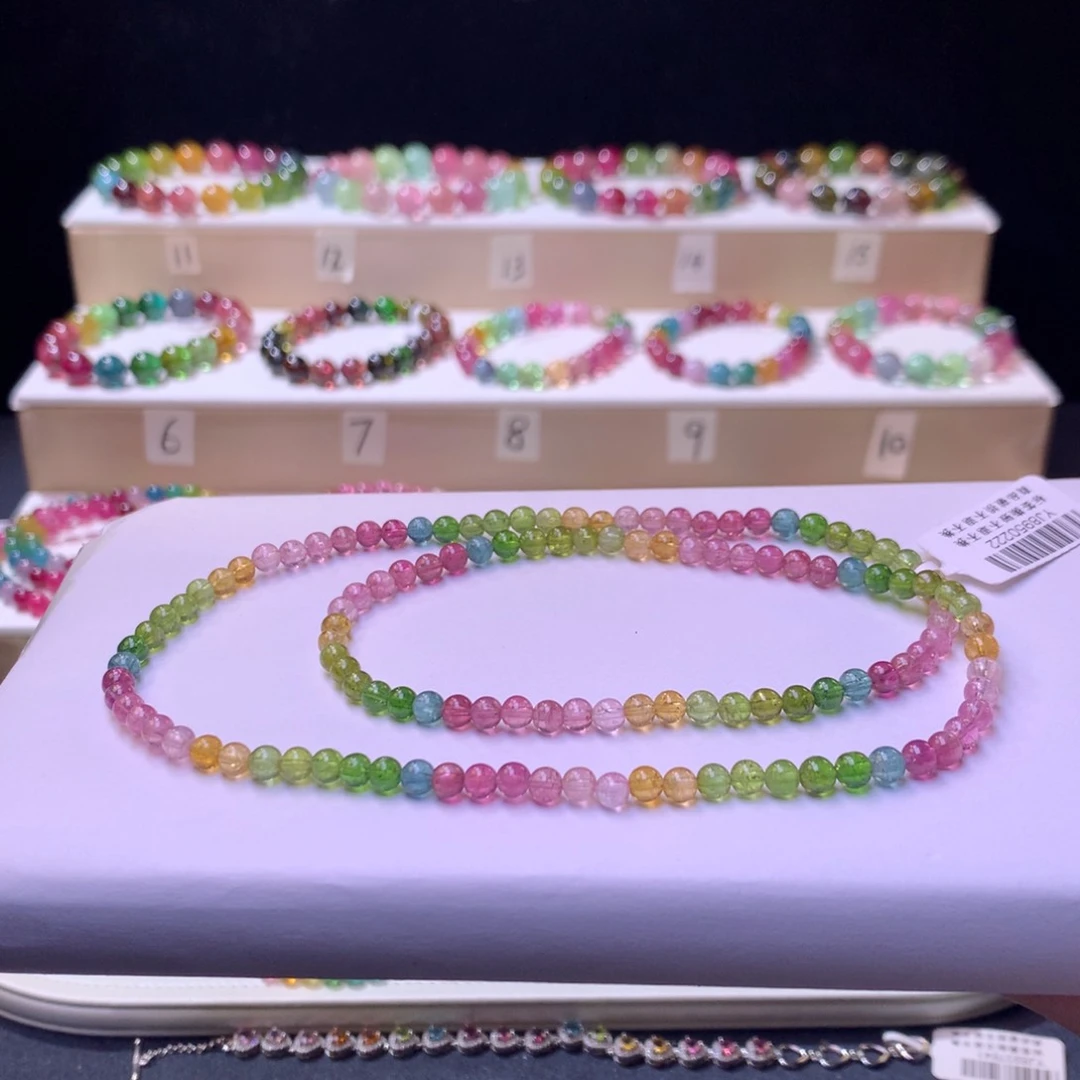 未镶嵌手链碧玺碧玺