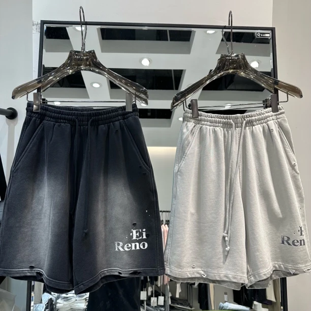 Sufeng(高端线)重磅毛圈100棉水洗时尚短裤1029