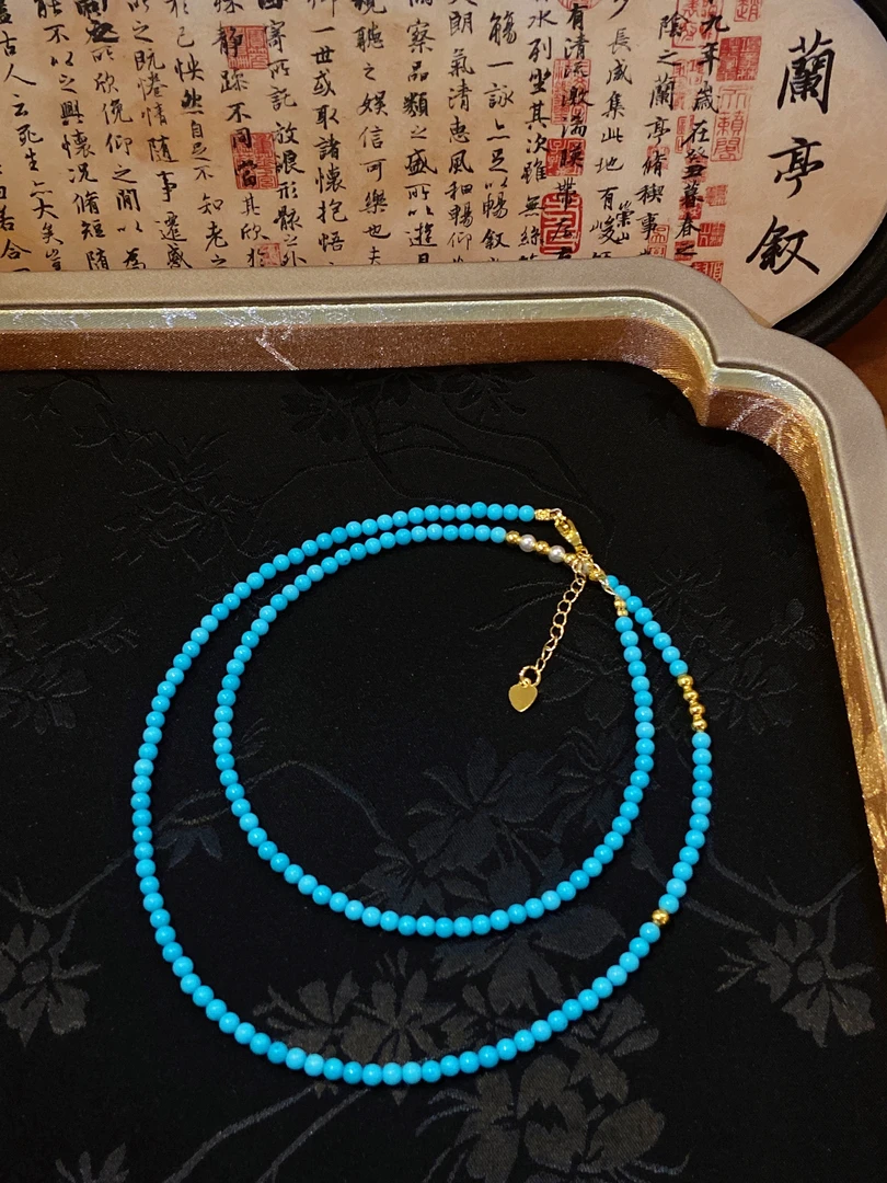 B42 菱镁矿设计款锁骨链