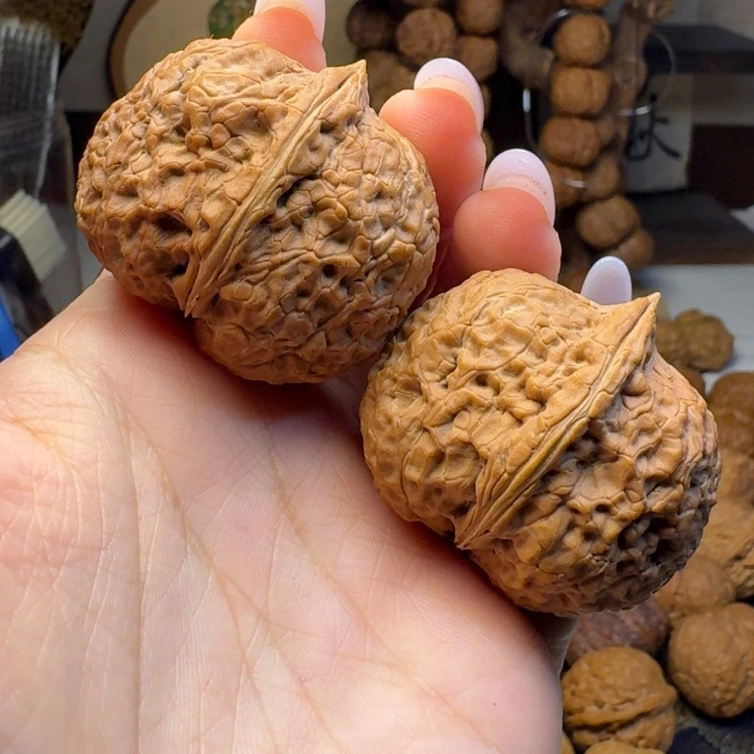 文玩核桃把件小钢炮40.7