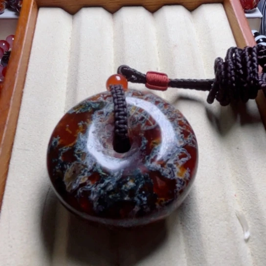 玛瑙/玉髓吊坠未镶嵌老**超