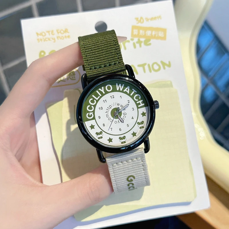 男女同款美式情侣手表女款爆款2025新款防水学生专用石英表2377