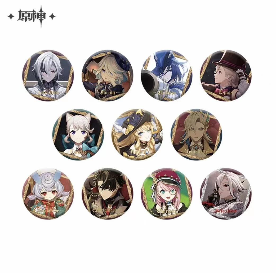 【代拆】原神 致终幕的欢宴系列-徽章盲盒