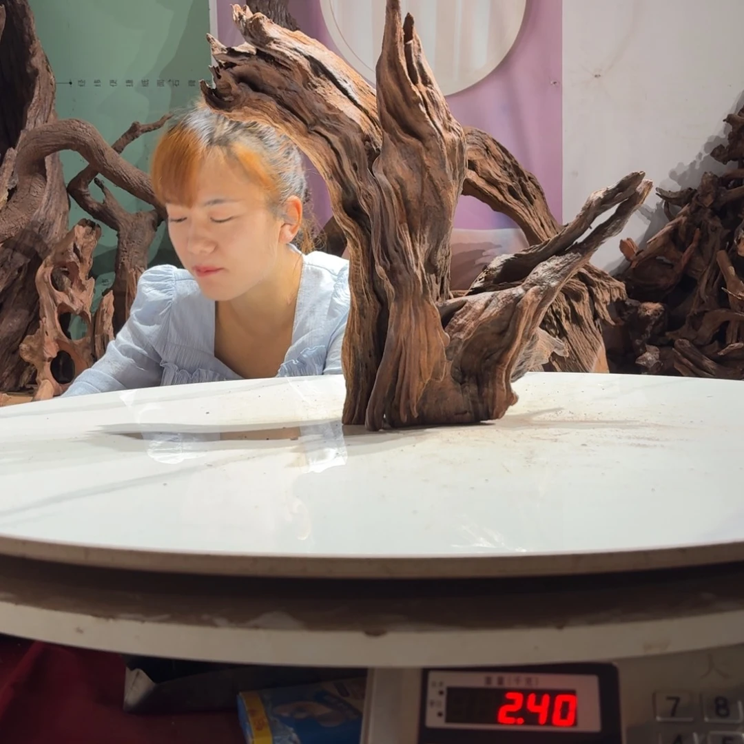 紫砂镂空！***南紫柚沉木不包损7082