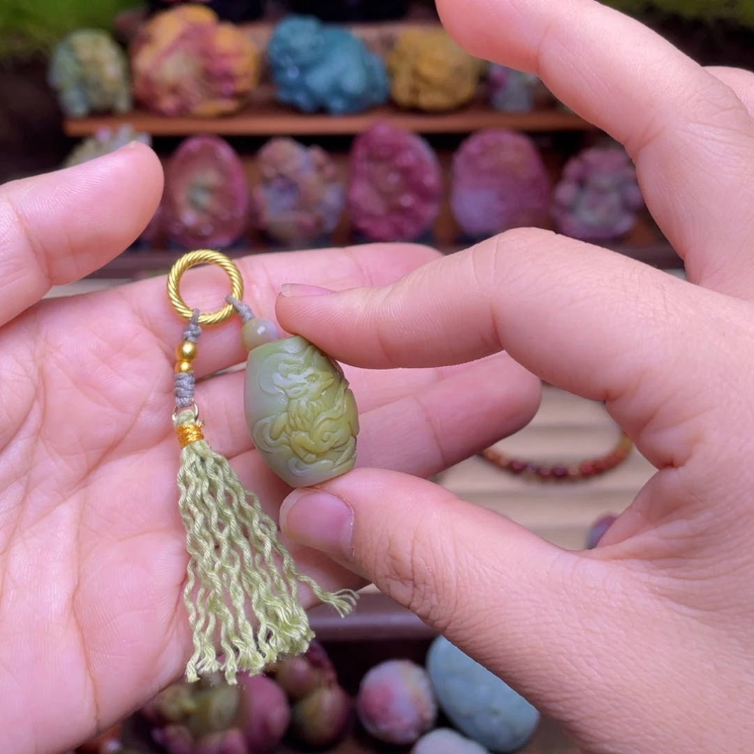 瑜***程玛瑙/玉髓合金珠宝半成品盐源玛瑙苏工白泽