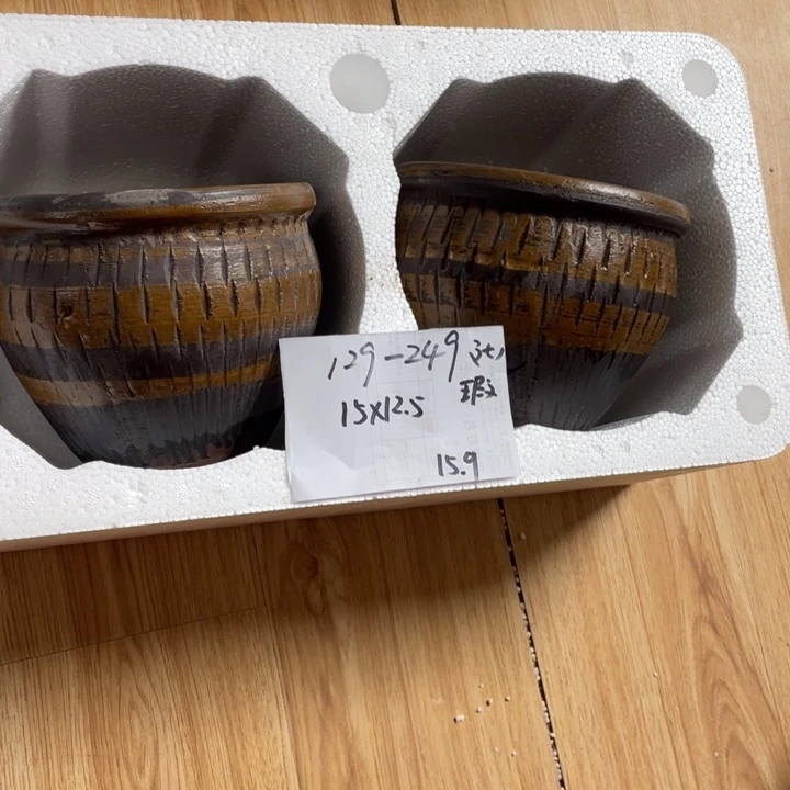 粗陶多肉花盆微瑕249