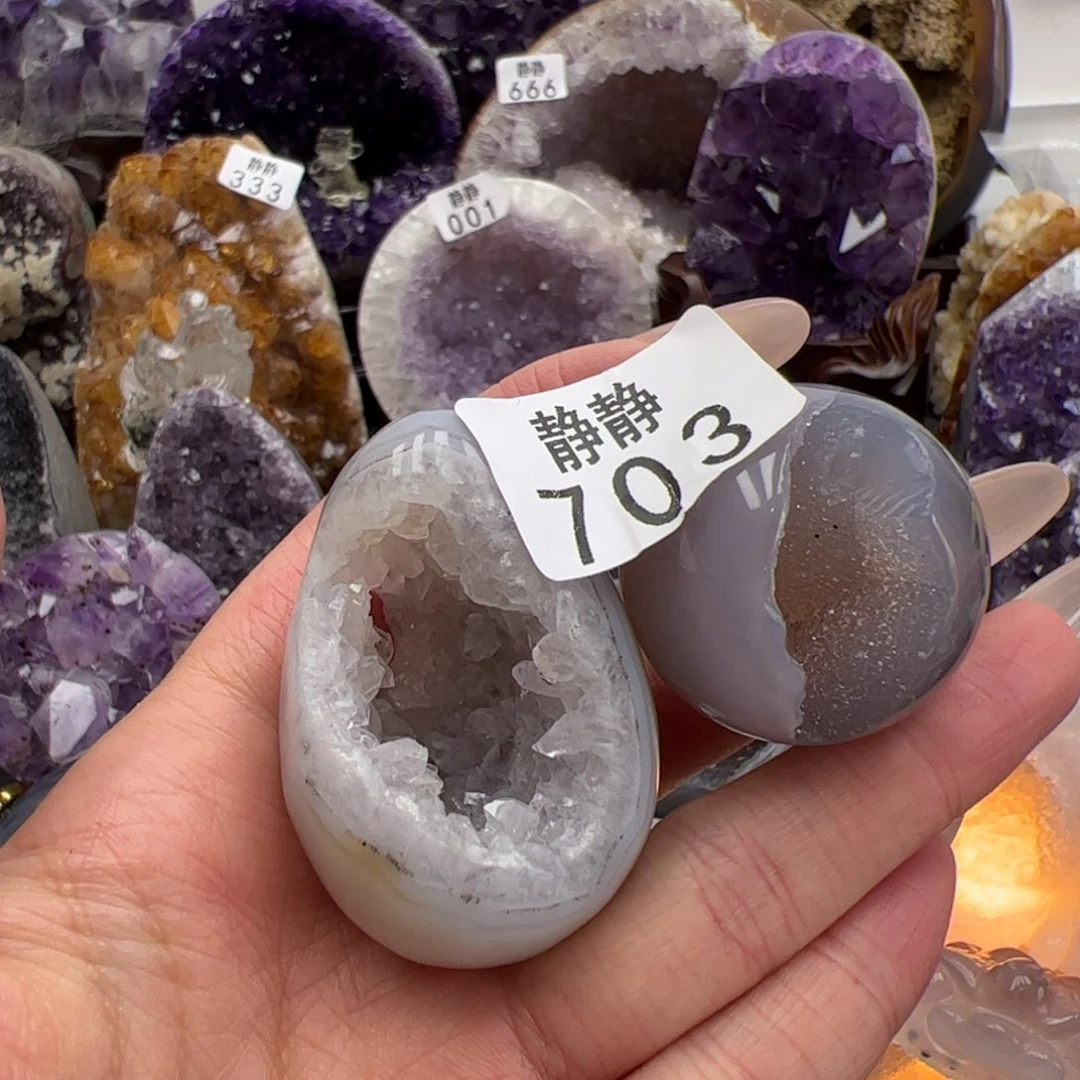 未镶嵌大型摆件（非配饰）紫晶星****间703