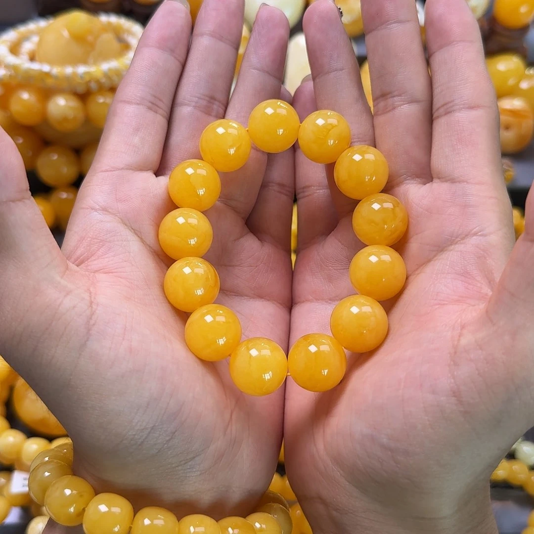 未镶嵌蜜蜡珠宝奇石同料17mm