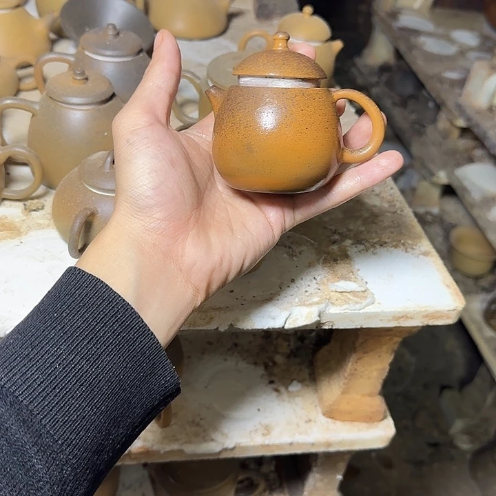 紫砂茶壶坭兴陶柴烧