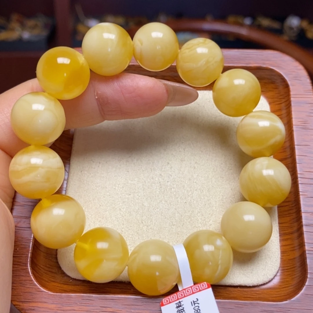 【闪购商品】蜜蜡手链未镶嵌手串