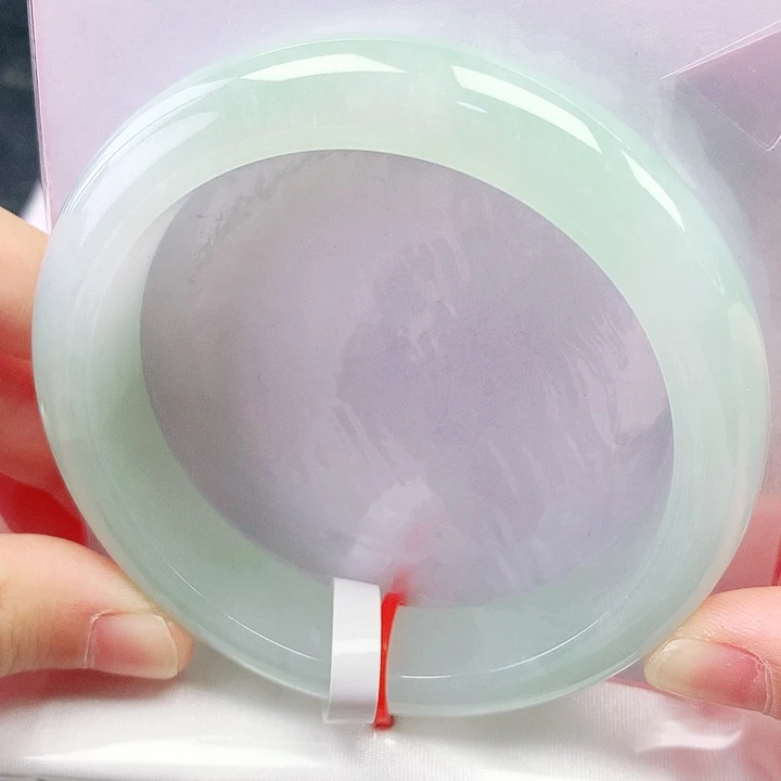 未镶嵌手镯翡翠58圈