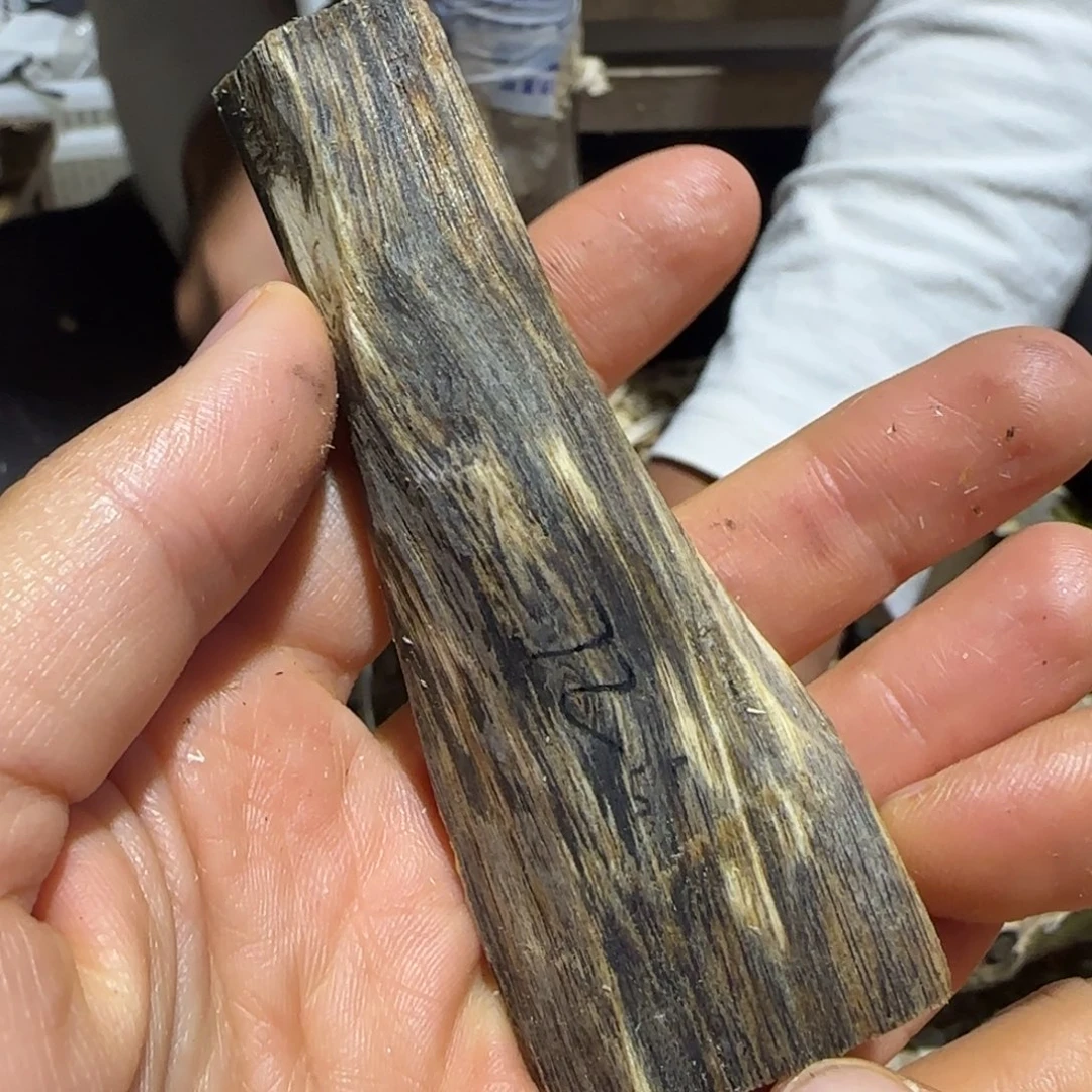 沉香沉香碎屑72号奇楠沉香原木一个墨香