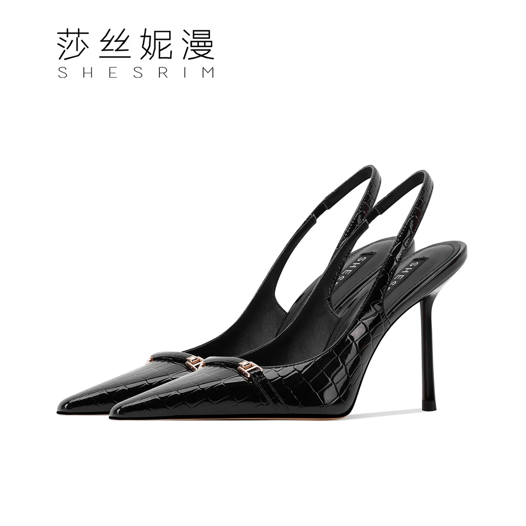 【6.5cm/8.5cm】夏季细跟尖头2025新款高跟鞋气质性感女鞋时尚轻奢