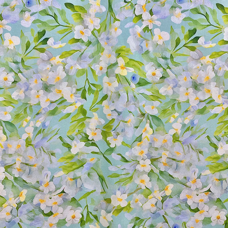 香云缎棉绸布料diy高密70支人造棉旗袍连衣裙睡衣夏凉布棉布面料