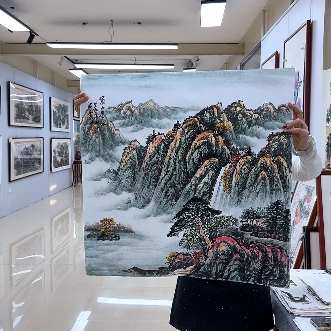 国画国画作品展，国画作品展，