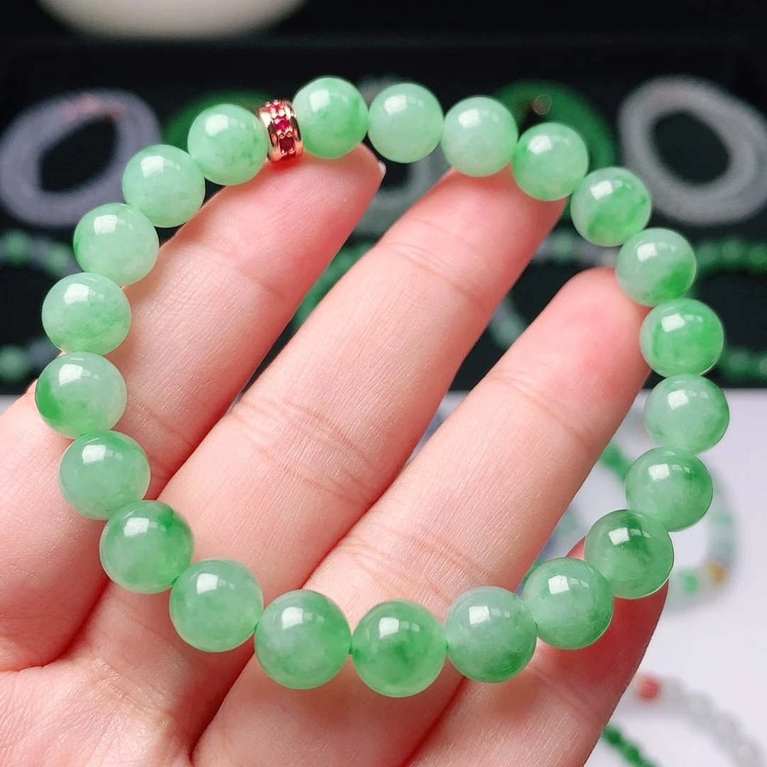 未镶嵌手链翡翠翡翠