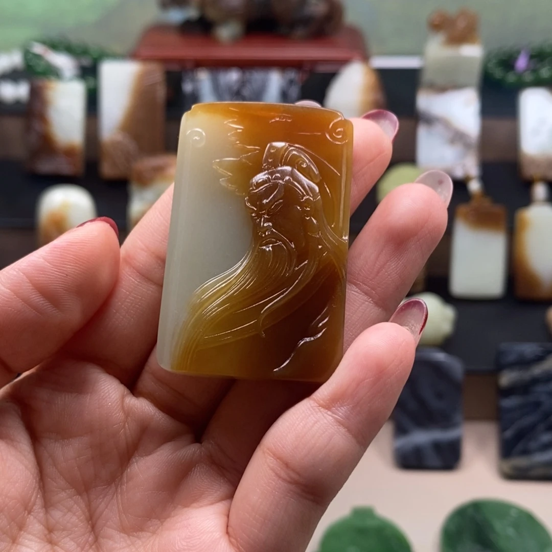 未镶嵌和田玉挂件