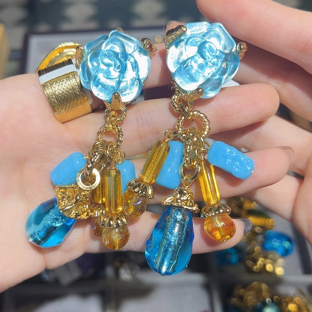 锆石铜合金锆石铜合金亮蓝耳夹