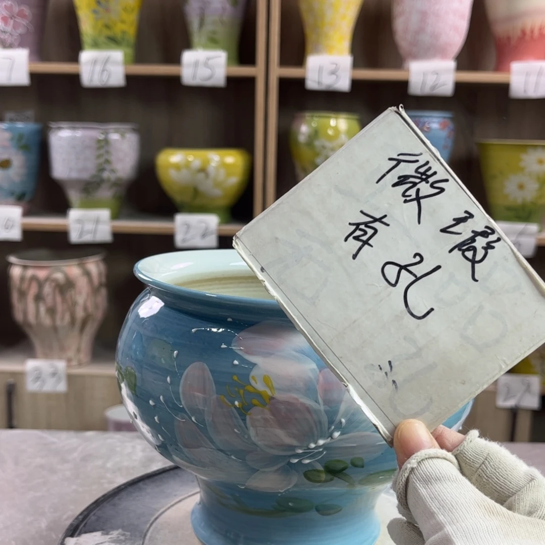 景德镇陶瓷花盆花盆