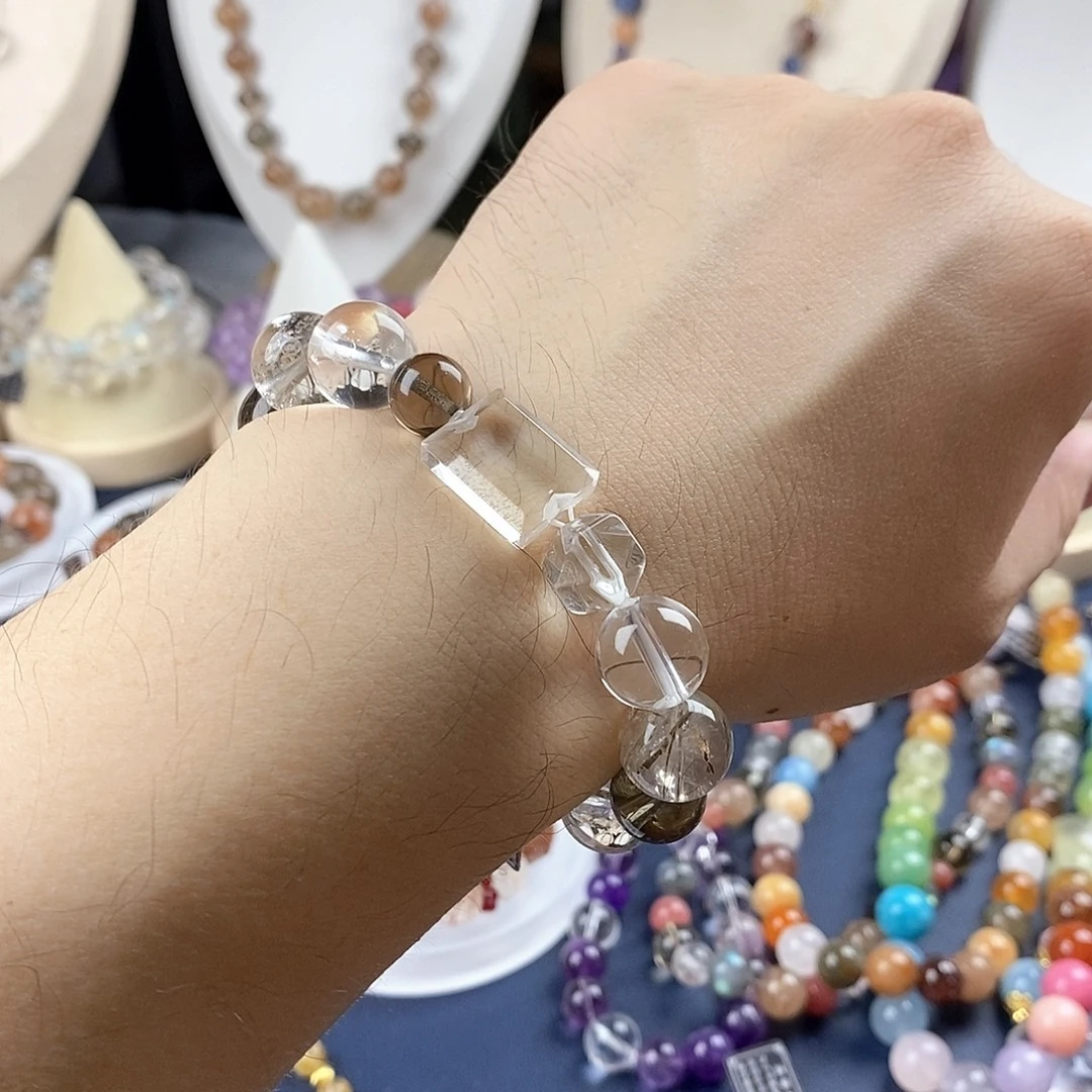 银S925镶嵌手链水晶