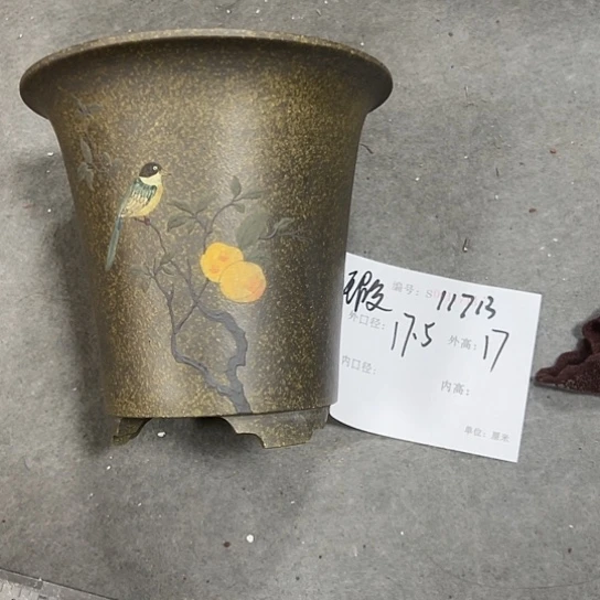 紫砂花盆紫砂艺术