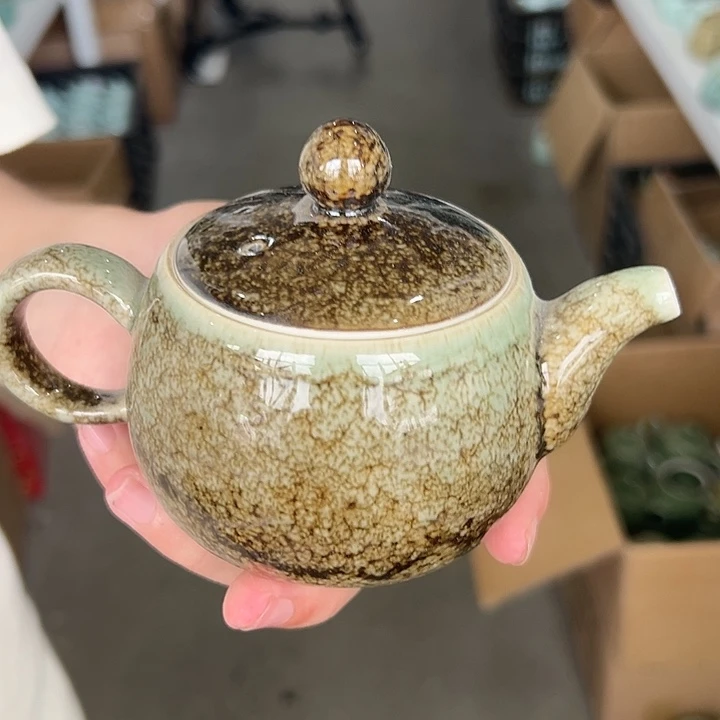 龙泉云间青瓷小米茶器