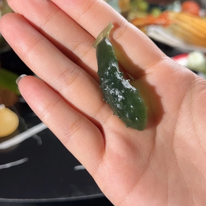 我***k蛇纹石玉未镶嵌珠宝奇石