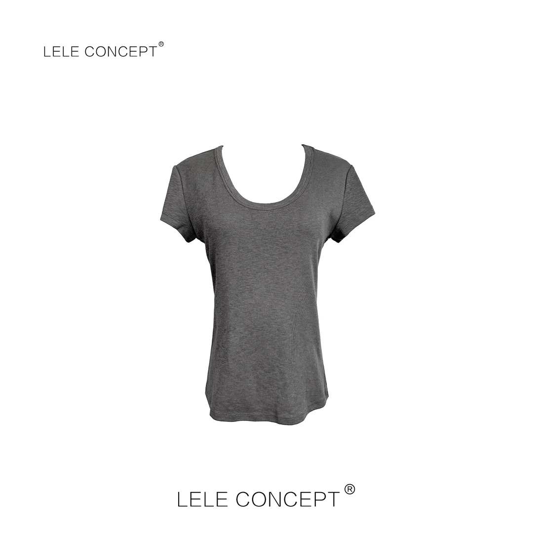 LELE CONCEPT丨【如一】百搭净版大领半袖TX106