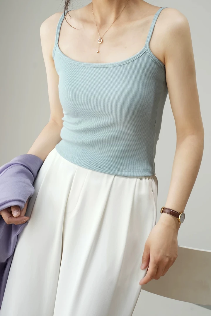 5089打底夏季百搭显瘦气质吊带背心