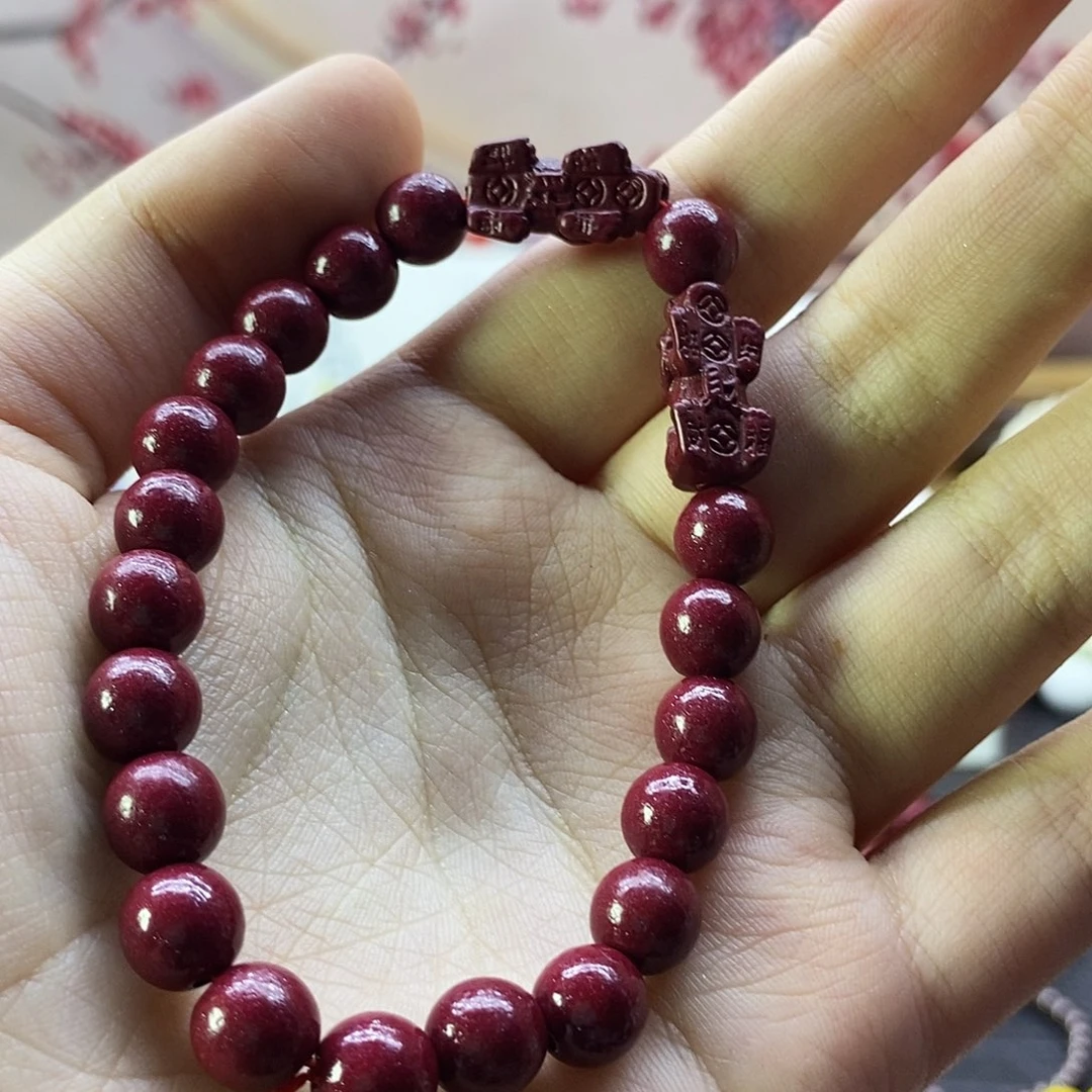 天然辰砂看图看图8mm