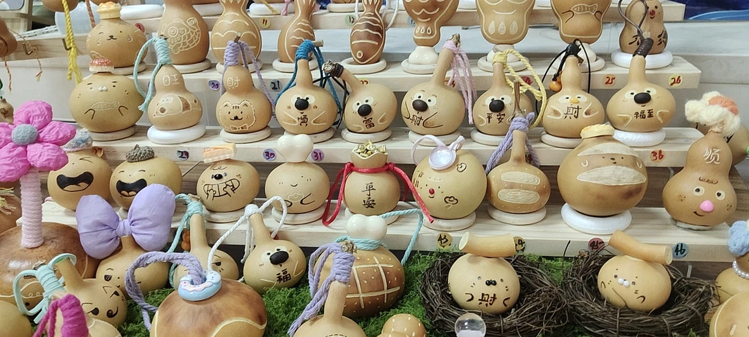 天然生长文玩葫芦把件可盘玩挂件摆件雕刻葫芦