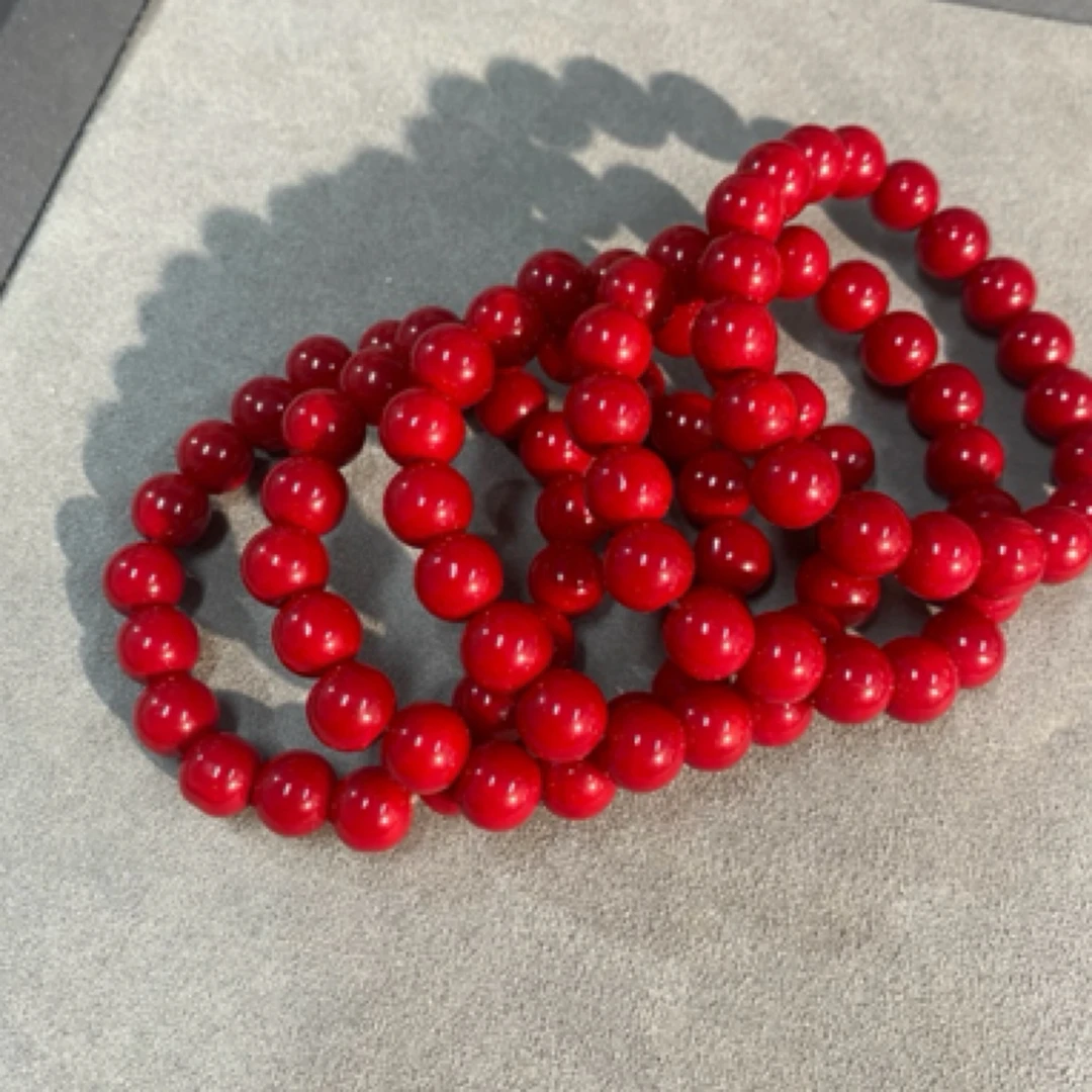 【全场清仓】10mm牛血红手串090