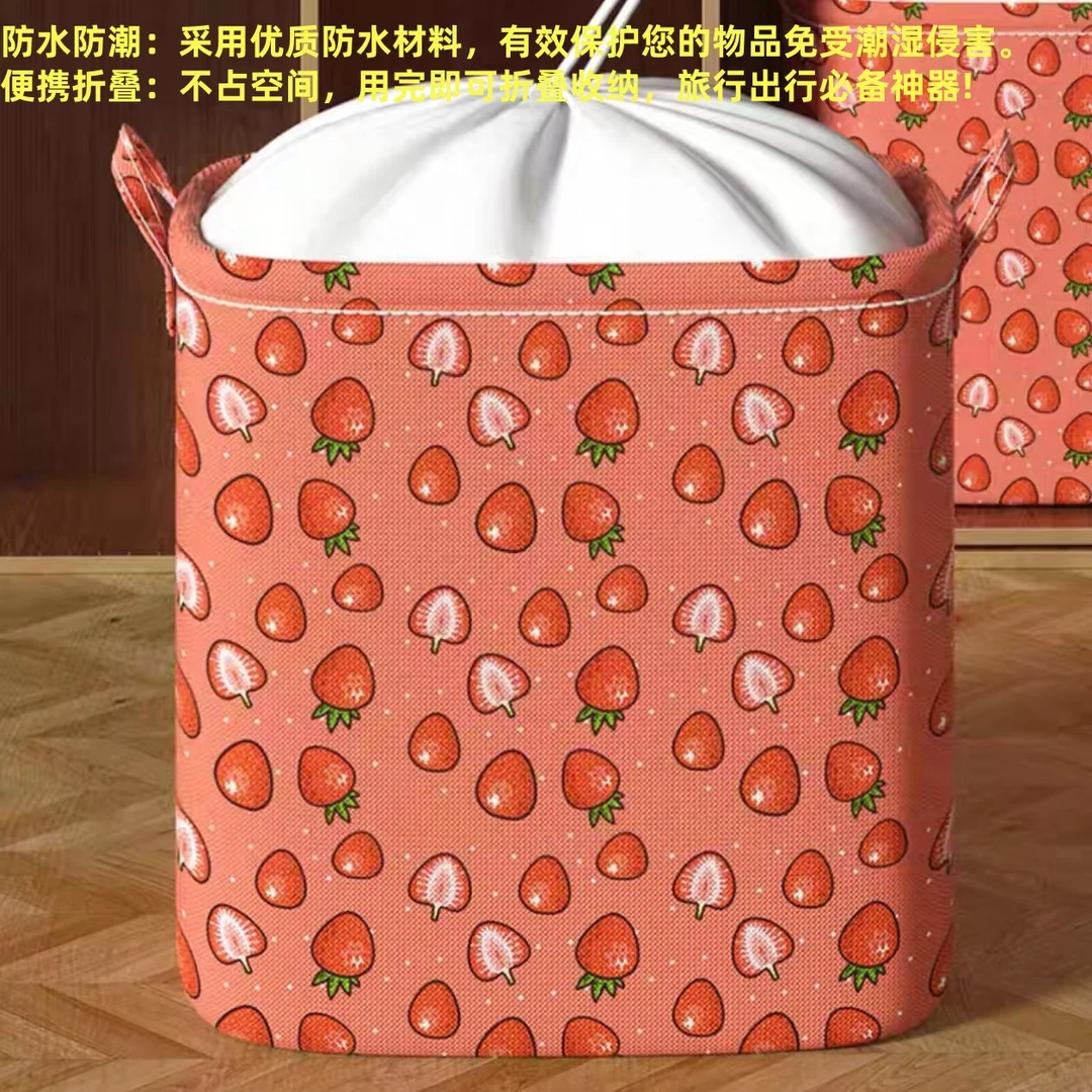大容量衣被收纳袋加厚棉麻搬家打包家用收纳袋布艺神器宿舍整理袋