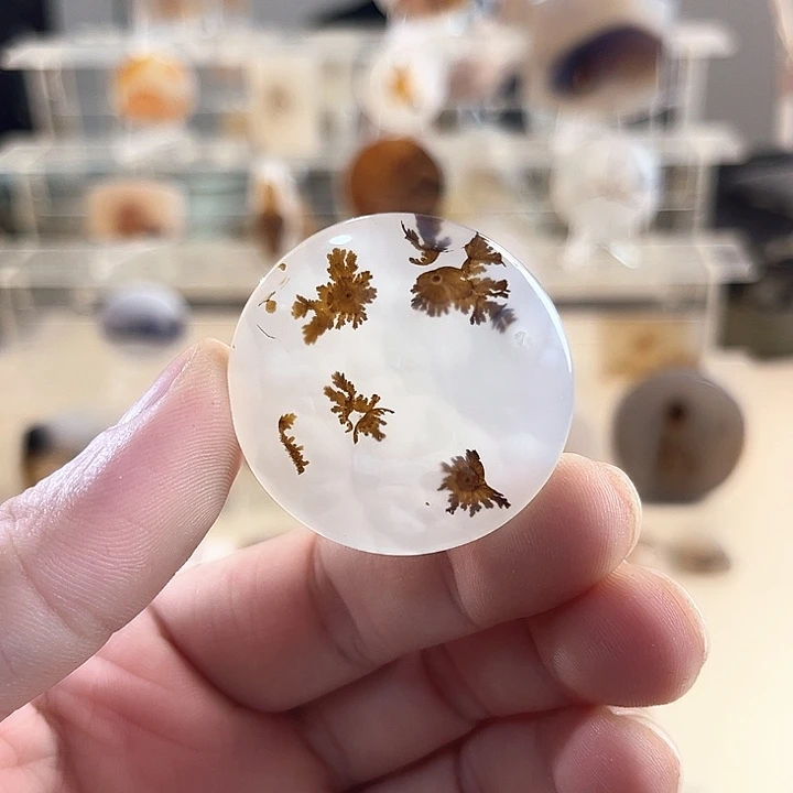 玛瑙/玉髓未镶嵌吊坠(不含链)