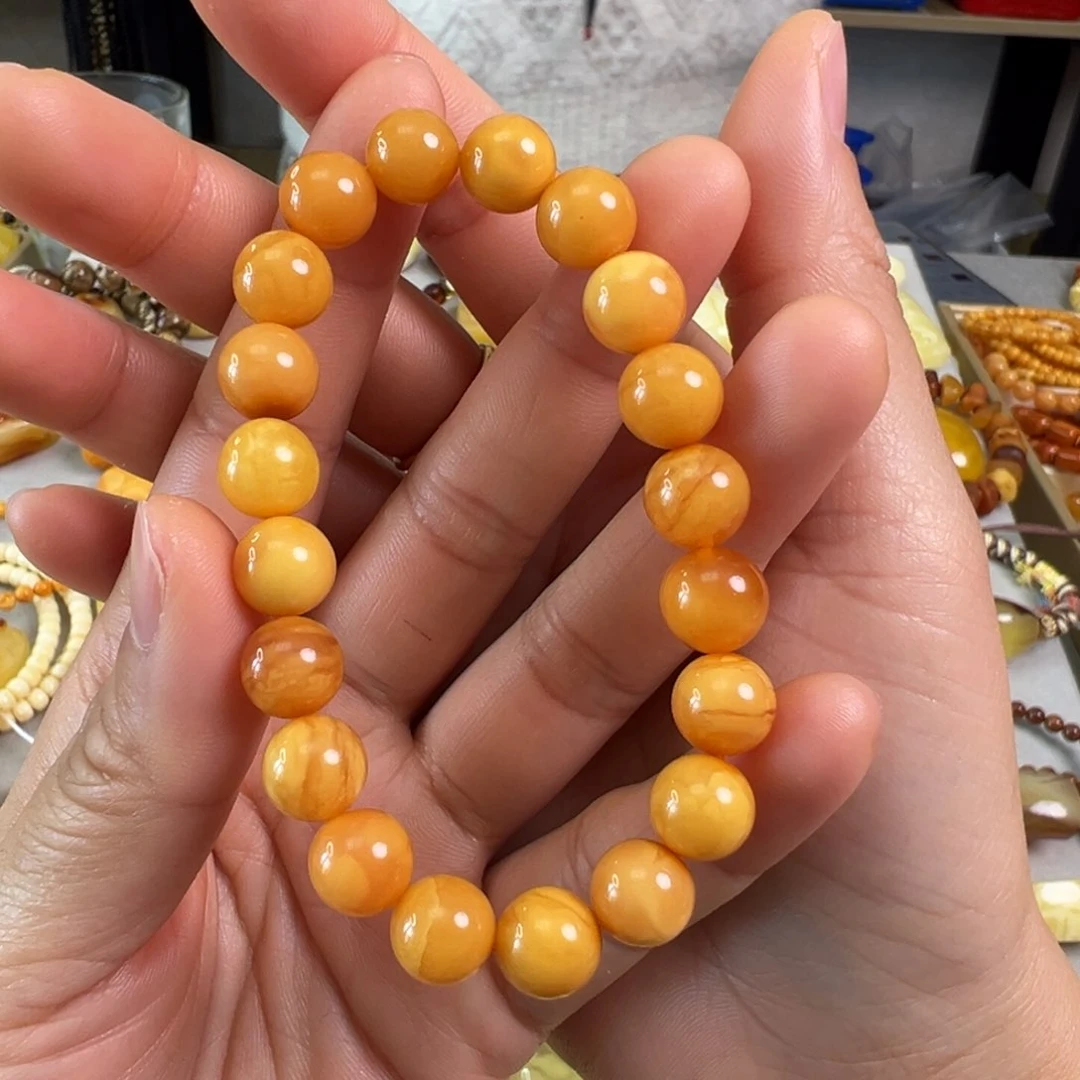 蜜蜡裸石未镶嵌蜜蜡