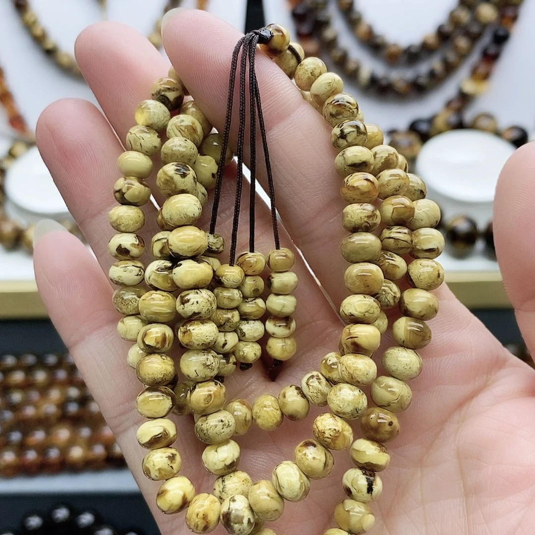 琥珀颈饰未镶嵌琥珀6