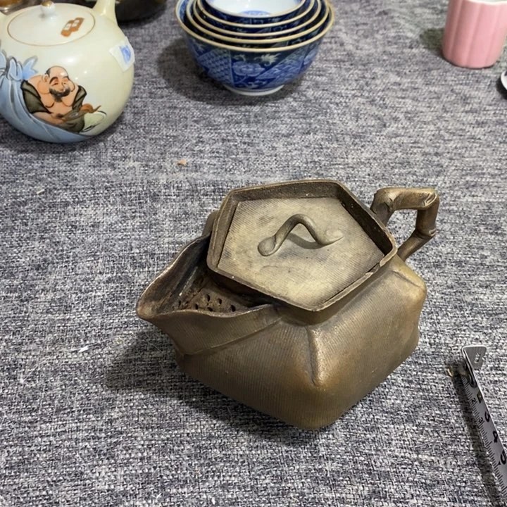 紫砂茶杯忠*非常漂亮好看的花瓶