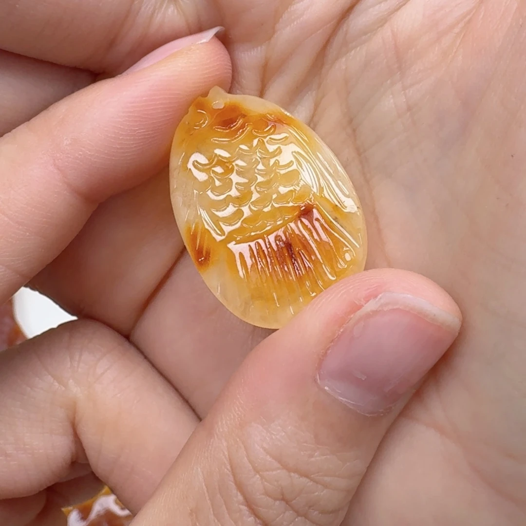 琥珀未镶嵌珠宝奇石