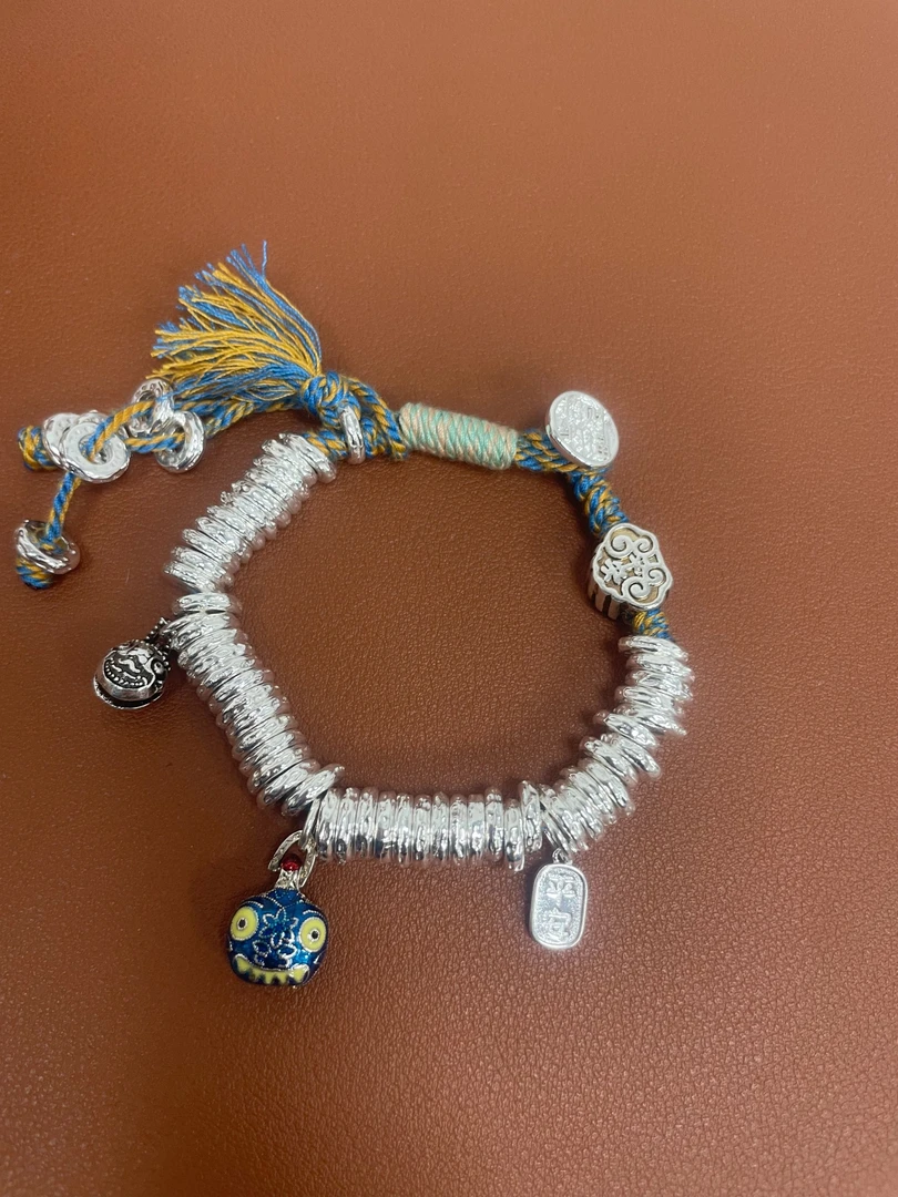 YZ064 精品手链  复古 百搭 无礼盒 银色饰品