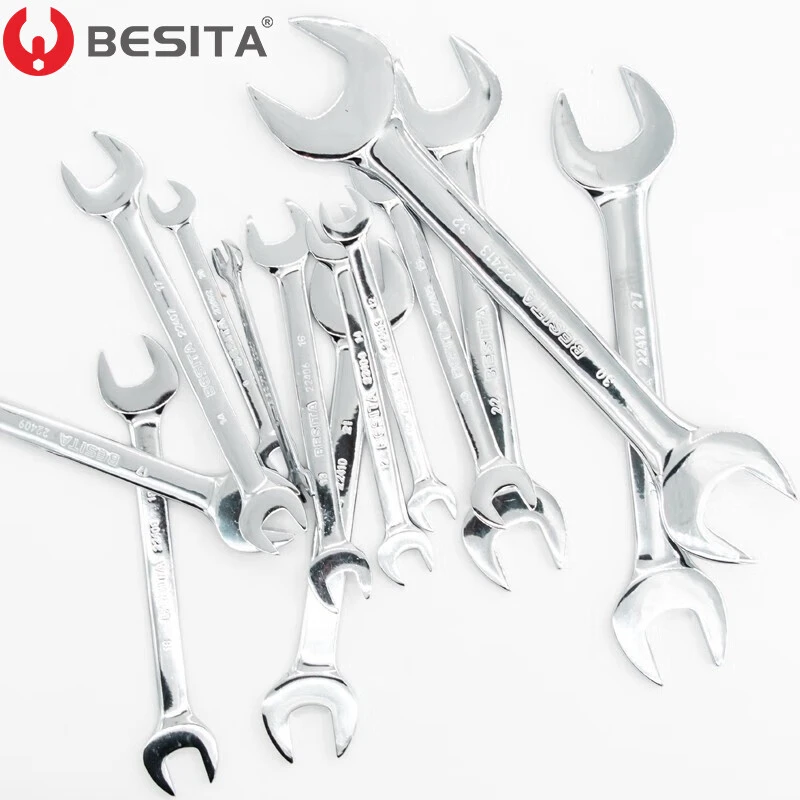 BESITA/百思泰双头开口扳手工具薄双开口扳子工具（22401-22415）