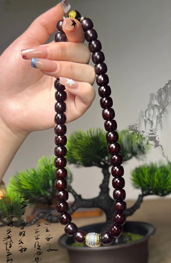 生肖守护溏心老料菩提根双圈手串