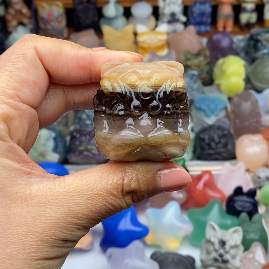 石材手把件 摆件 挂件