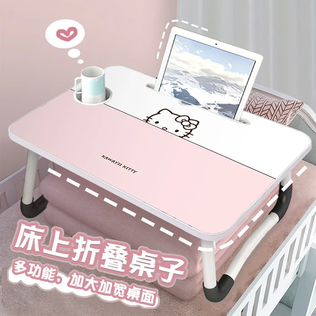 HelloKitty床上小桌子可折叠书桌学生宿舍床上小桌板写作业上铺神