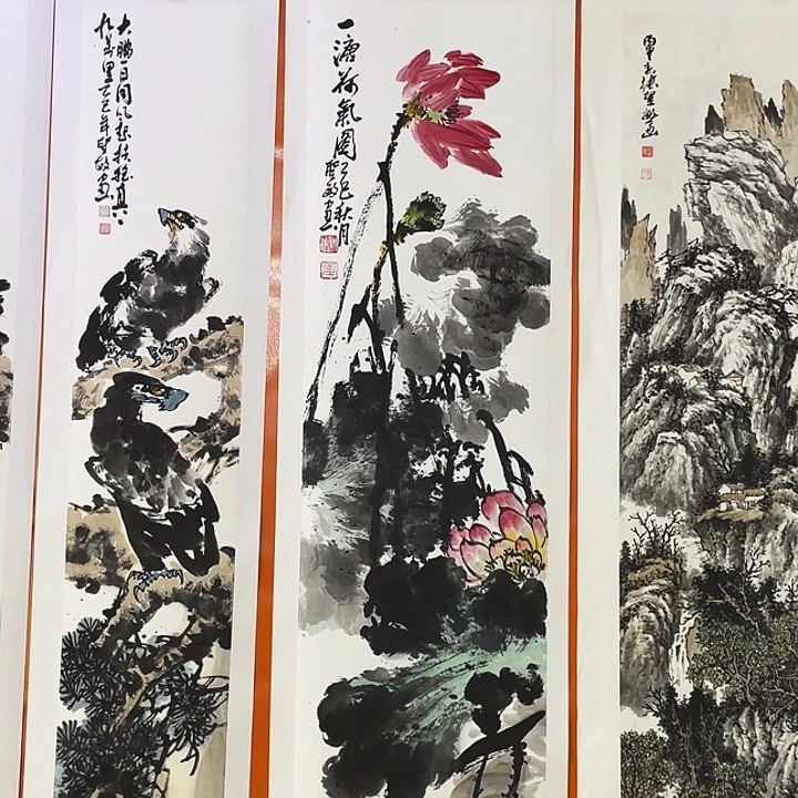 国画张圣敏先生纯手绘作品