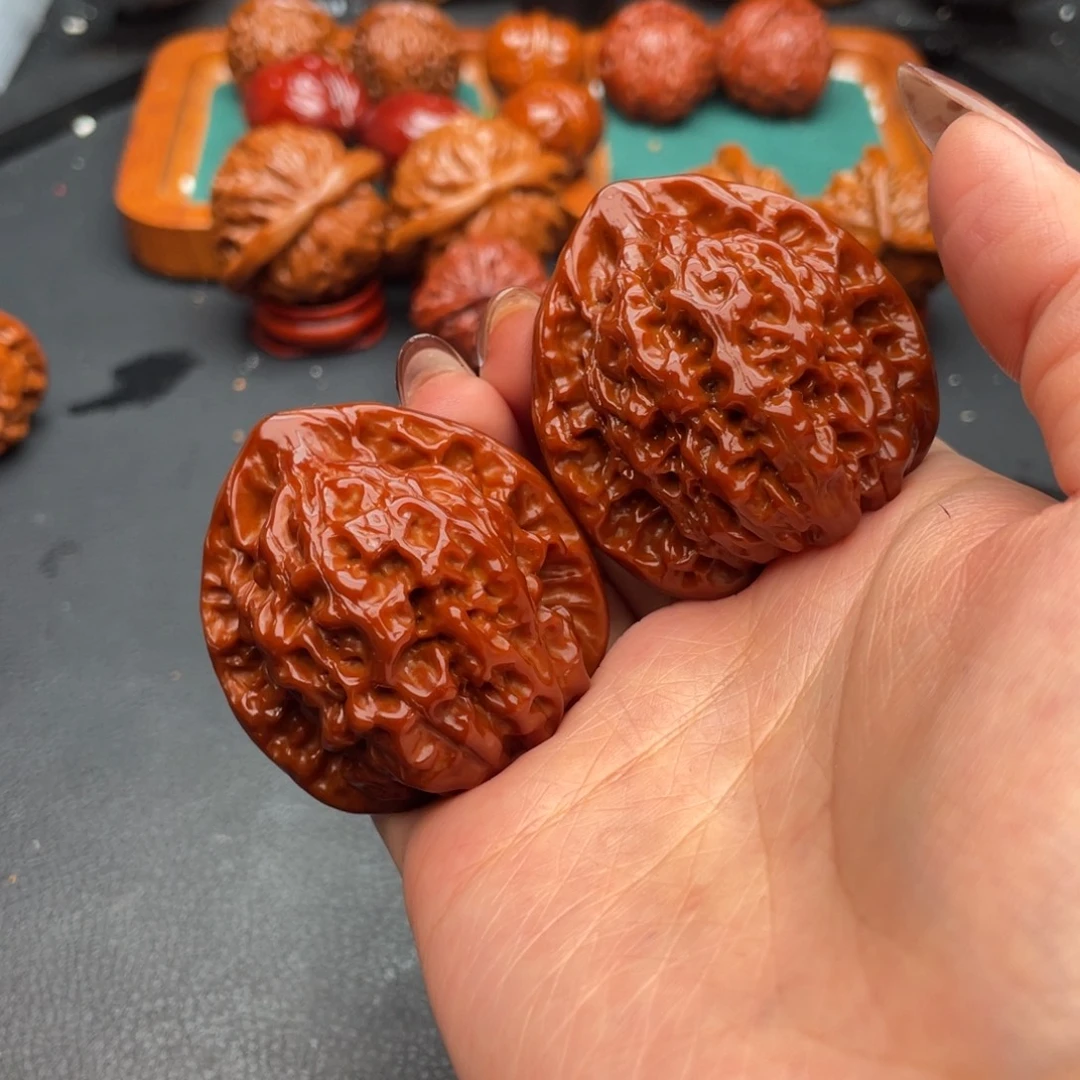 把件文玩核桃官帽