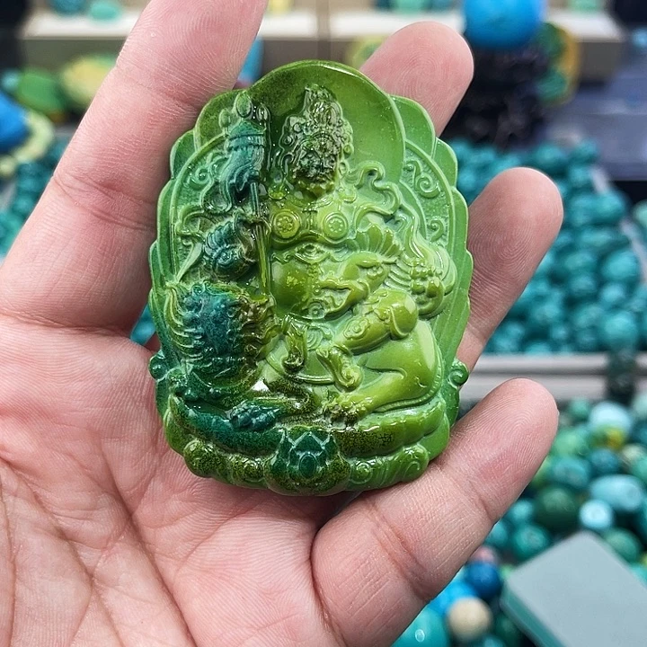 高瓷雕刻精品精美
