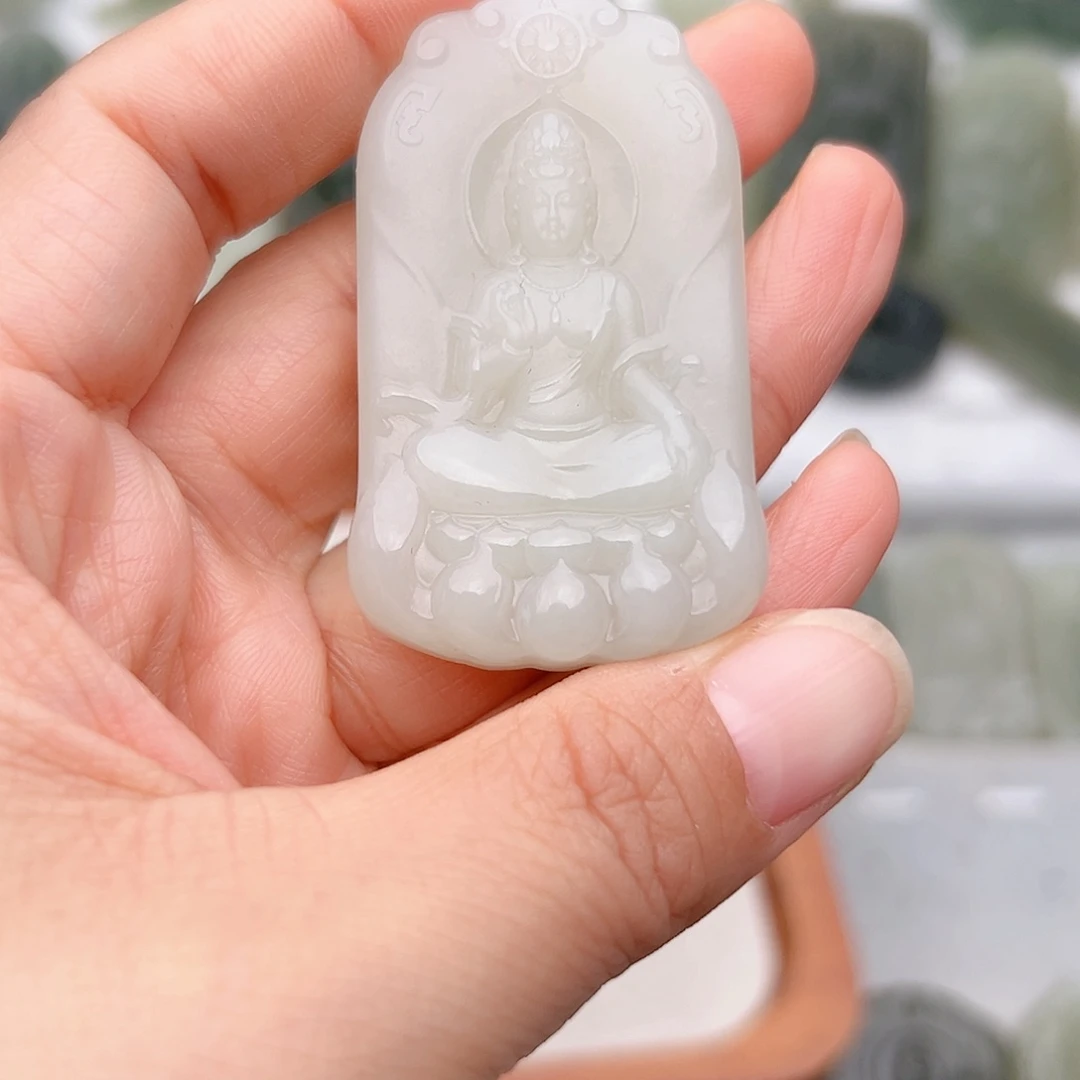 颈饰未镶嵌和田玉$**$