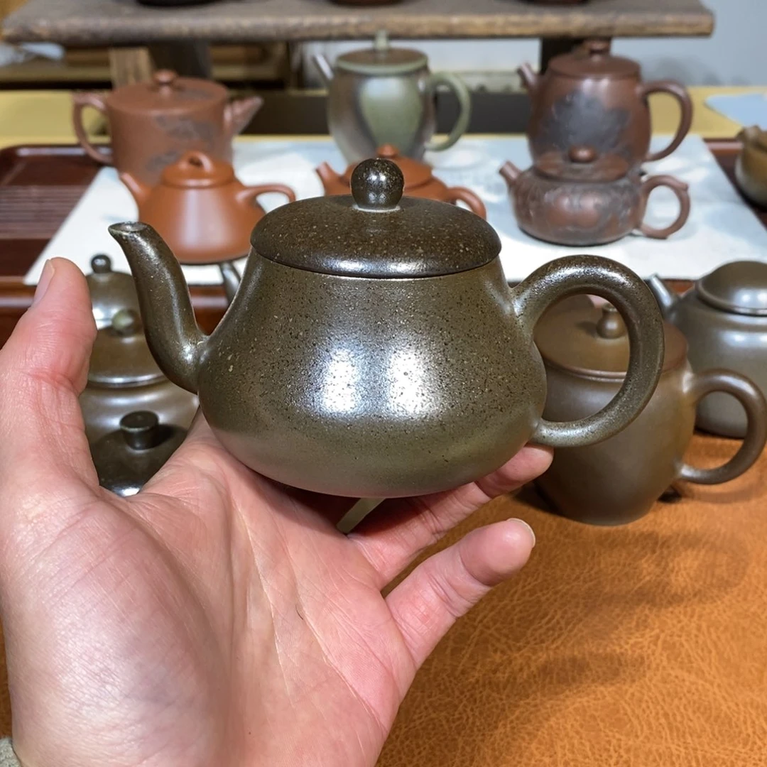 ?**?君德壶170ml坭兴陶纯柴烧茶具